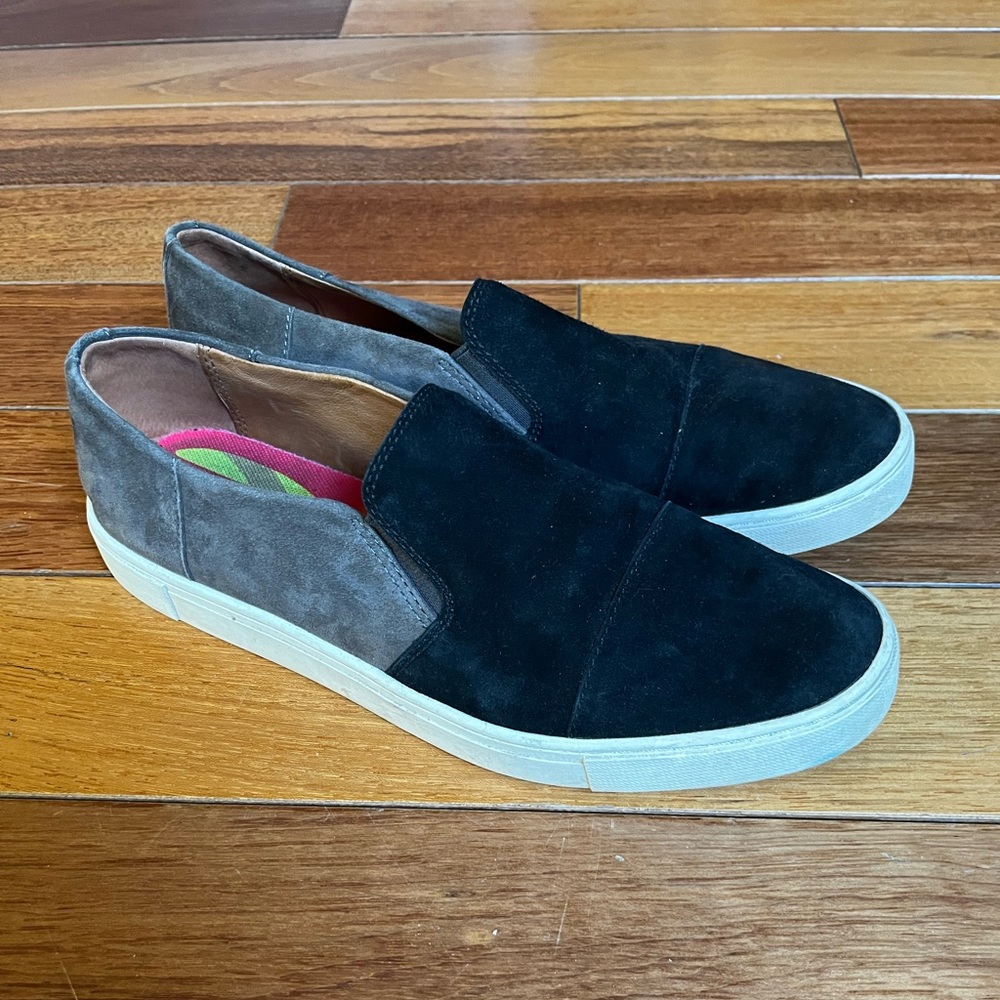 Frye Two Tone Slip On Shoes